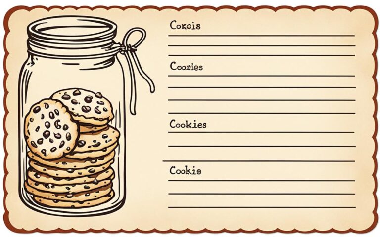 Classic Collection: Cookie Recipe Card