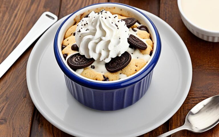 Pizookie Perfection: Indulge in Cookies and Cream Delight