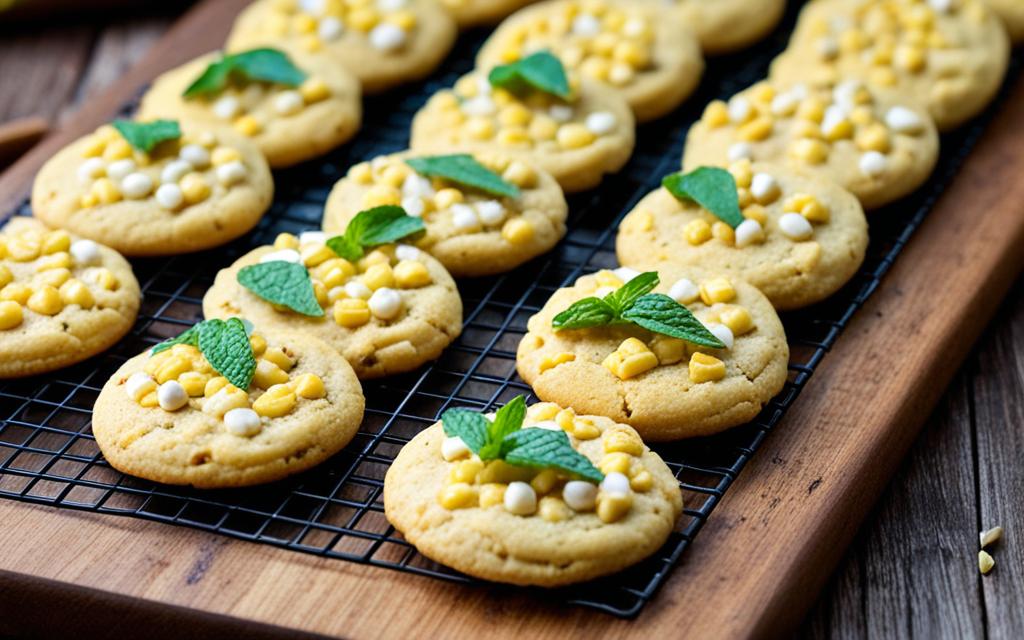 Corn and Cinnamon Butter Cookies Recipe
