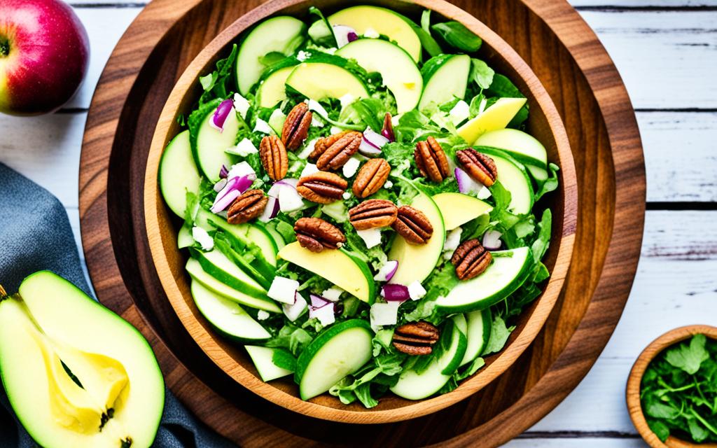 Crunchy Apple Green Salad