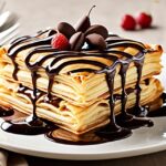 Desserts with Puff Pastry and Chocolate
