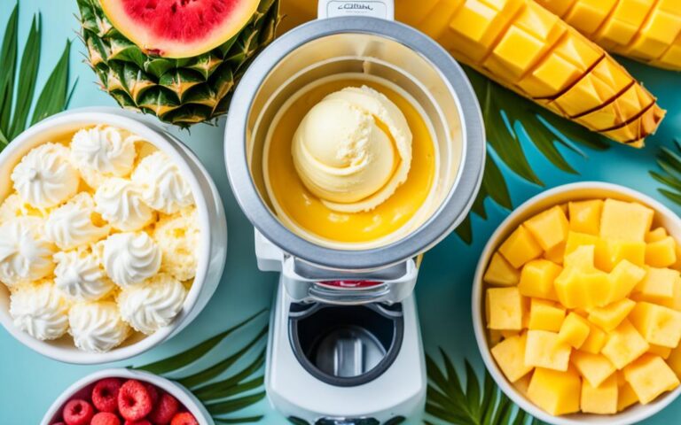 Tropical Treat: Dole Whip Ice Cream Maker Recipe