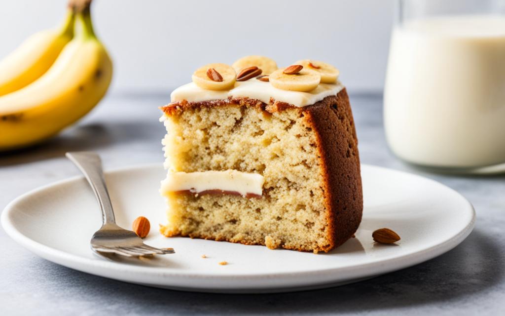 Eggless Banana Cake