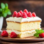 Eggless Vanilla Cake Recipe