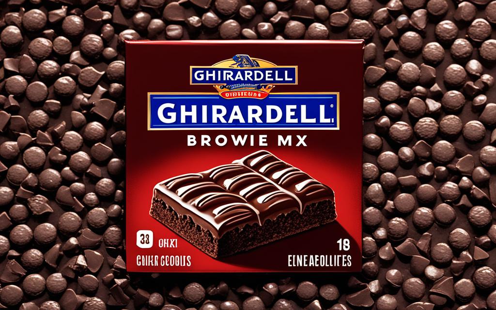Ghirardelli brownie box mix