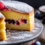 Gluten Free Vanilla Sponge Cake