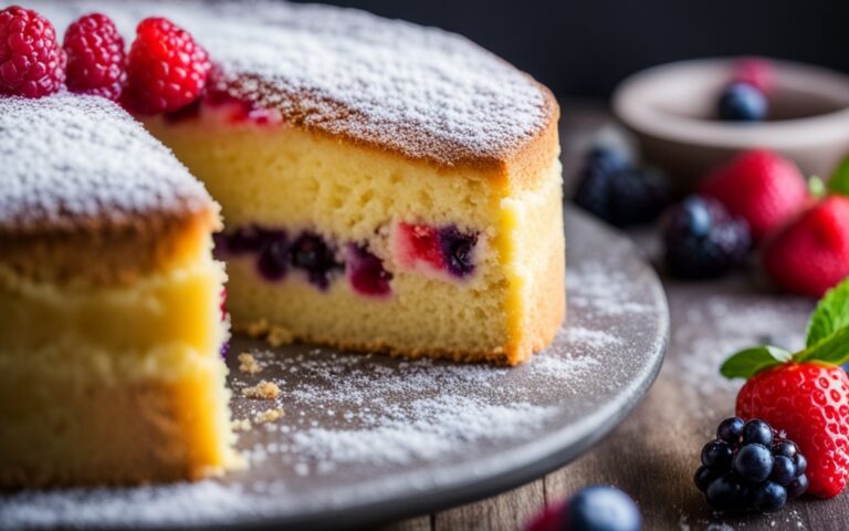 Light and Airy Gluten-Free Vanilla Sponge Cake Recipe