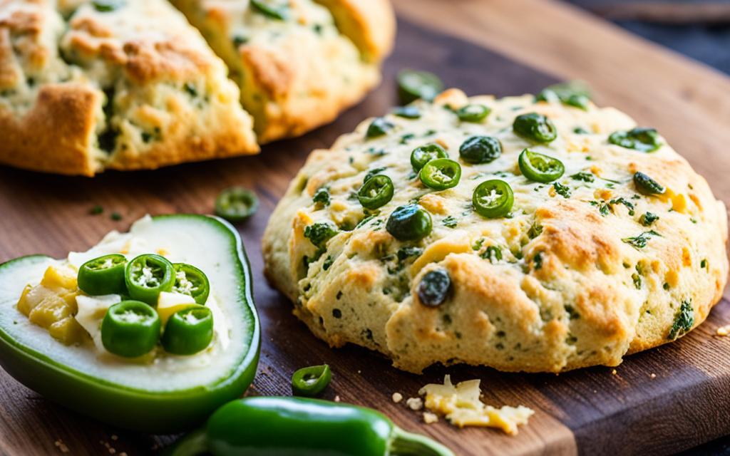 Jalapeno Cheddar Scones