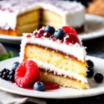 Jam Coconut Cake