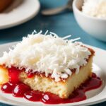 Jam and Coconut Cake