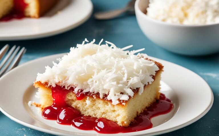 Homestyle Jam and Coconut Cake: A Childhood Favorite