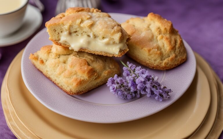 Floral Sweetness: Lavender Honey Scones Recipe