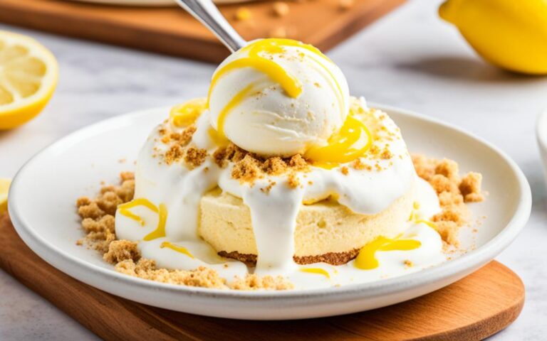 Tart and Creamy: Lemon Cheesecake Ice Cream Recipe