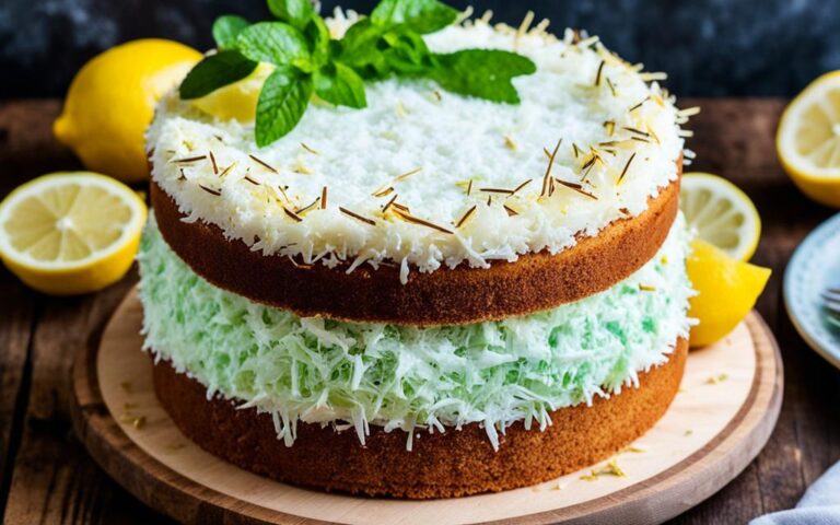 Light and Citrusy Lemon and Coconut Cake