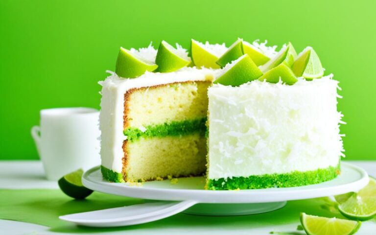 Zesty Lime and Coconut Cake: A Refreshing Treat