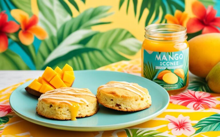 Tropical Treat: Mango Scone Recipe