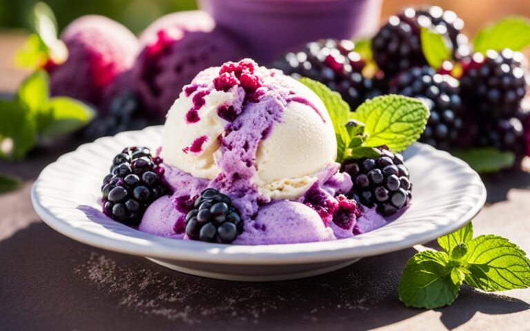 Northwest Delight: Marionberry Ice Cream Recipe