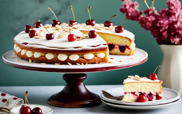 Mary Berry’s Take on the Classic Cherry Bakewell Cake