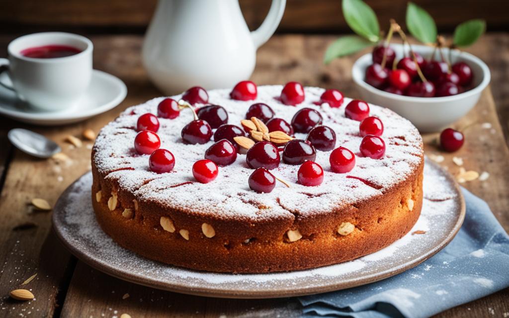 Mary Berry Cherry and Almond Cake