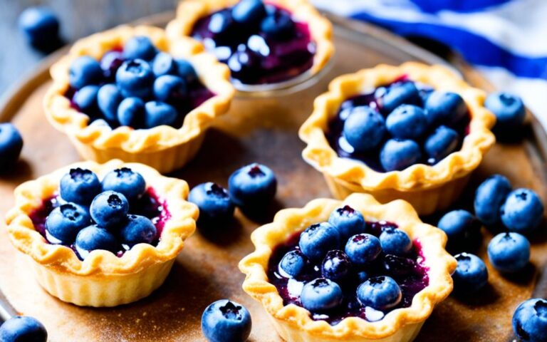 Tiny Treat: Mini Blueberry Tart Recipe