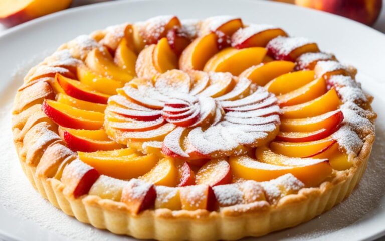 Peachy Pleasures: Peach Desserts using Puff Pastry