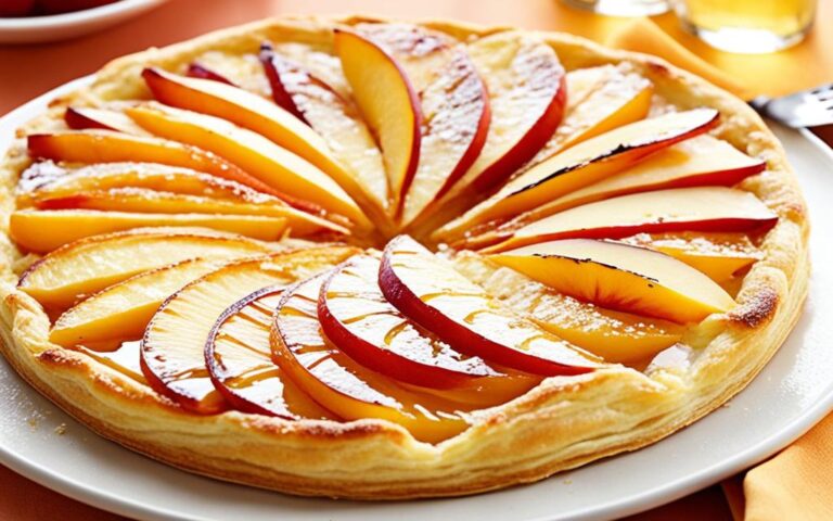 Summertime Sweetness: Peaches and Puff Pastry Dessert