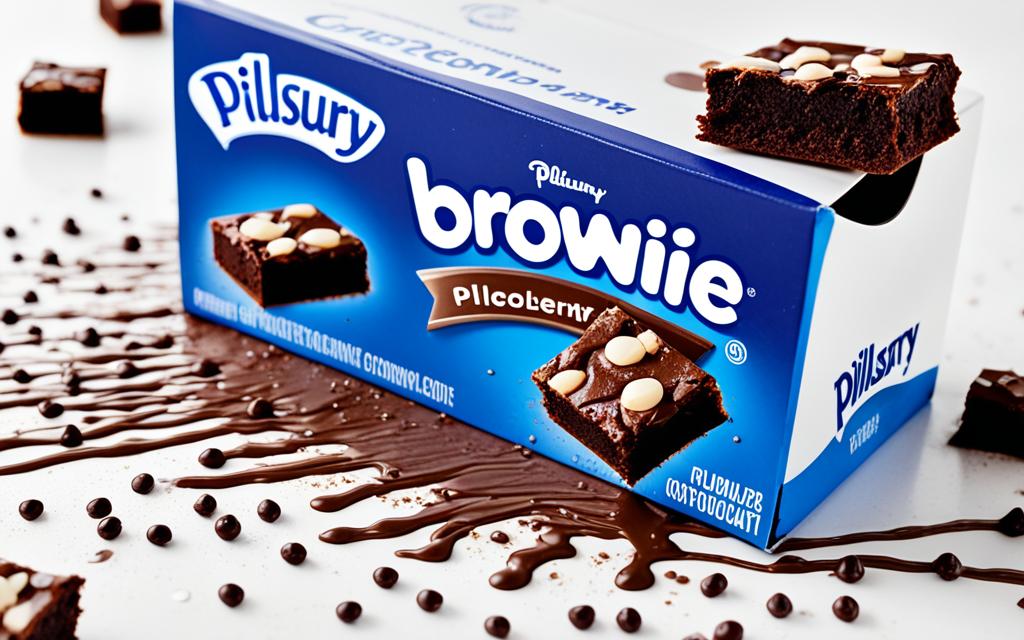 Pillsbury brownie box mix