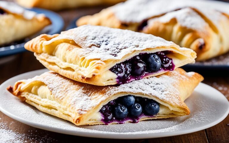 Berry Blast: Puff Pastry Desserts with Blueberries