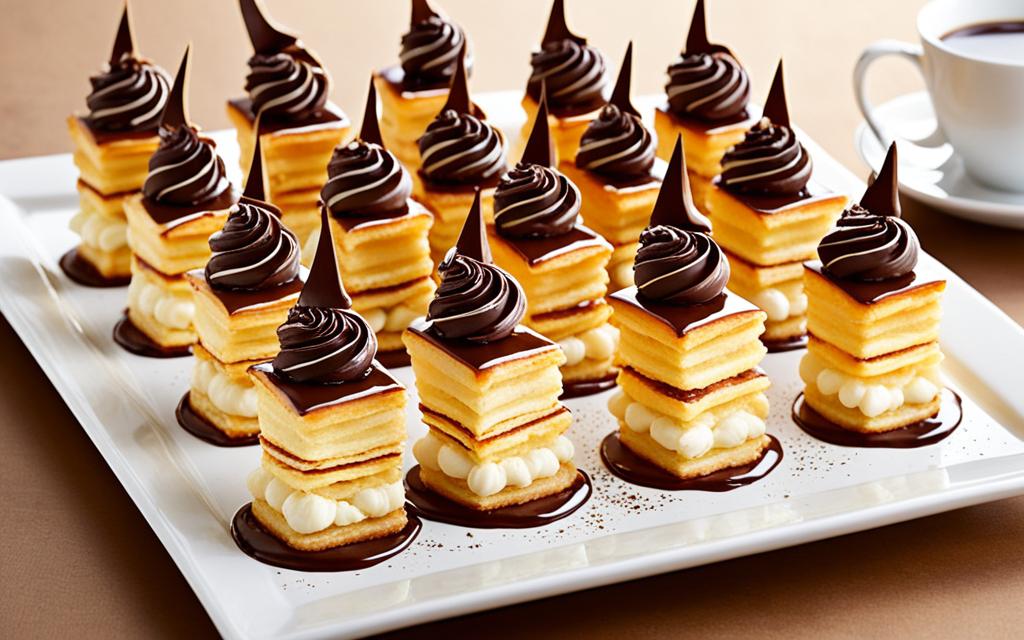 Puff Pastry Desserts with Chocolate