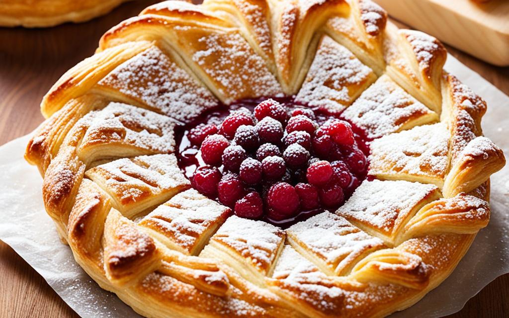 Puff Pastry Desserts with Jam