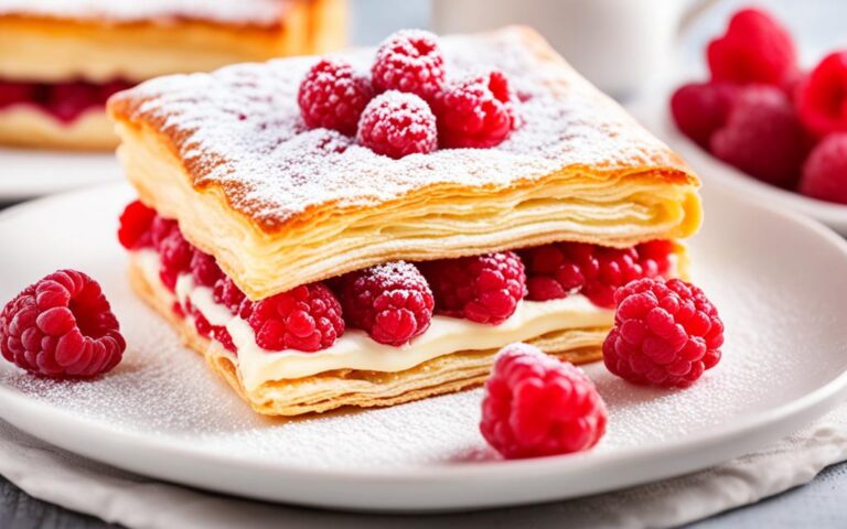 Raspberry Romance: Raspberry Desserts with Puff Pastry