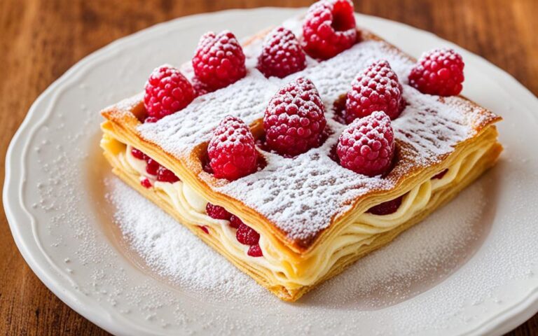 Raspberry Rhapsody: Raspberry Puff Pastry Dessert