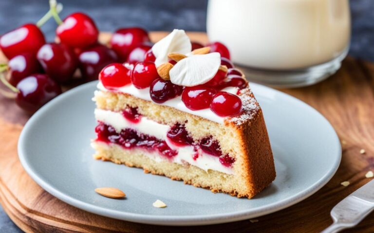 Flavorful Cherry and Almond Cake Recipe for Special Events