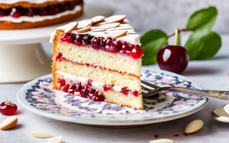 Authentic Recipe for Cherry Bakewell Cake