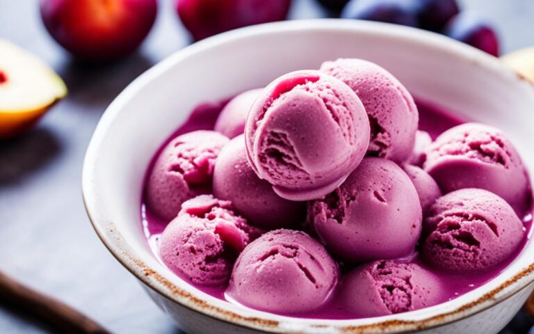 Seasonal Harvest: Recipe for Plum Ice Cream