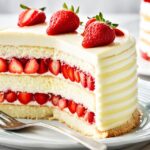 Recipe for Strawberries and Cream Cake