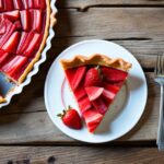 Rhubarb and Strawberry Tart Recipe