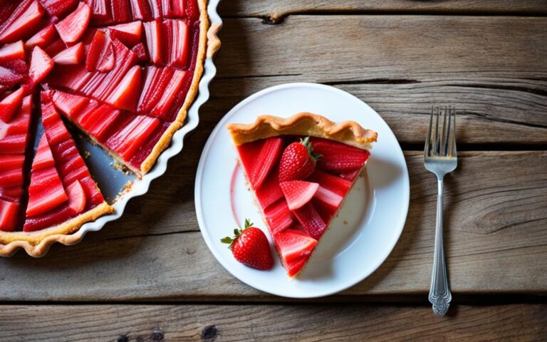 Seasonal Fusion: Rhubarb and Strawberry Tart Recipe