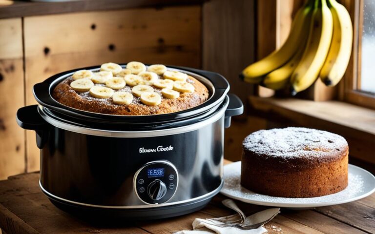 Set and Forget: Slow Cooker Banana Cake Recipe