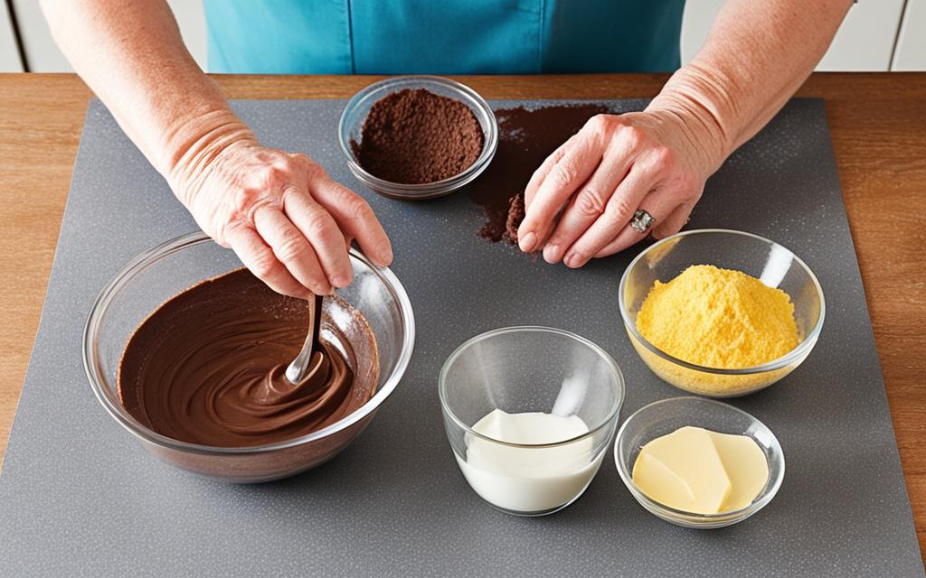 Step-by-step guide to making Delia Smith's chocolate brownies