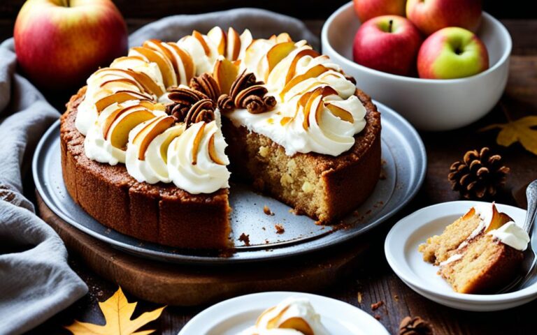 Comforting Stewed Apple Cake: A Hearty Fall Recipe