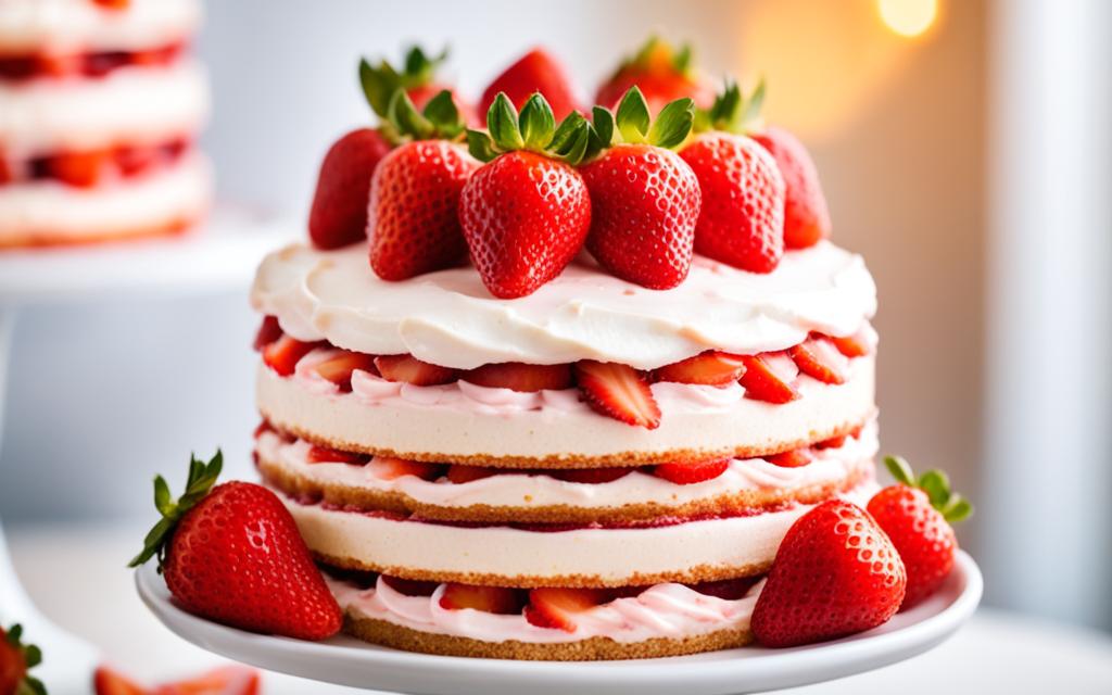 Strawberry Cake Birthday