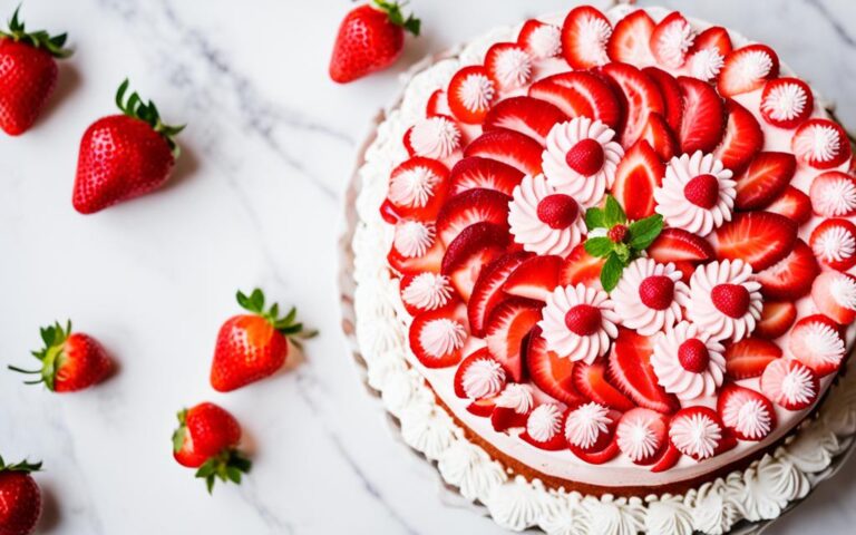 Creative Ideas for Strawberry Cake Decoration