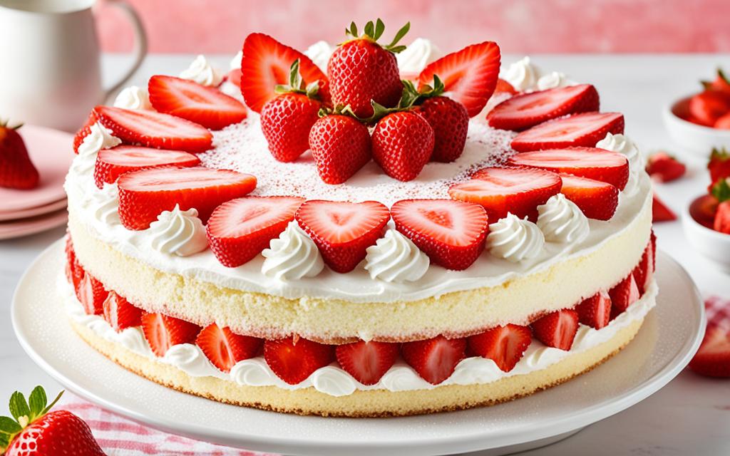 Strawberry Fresh Cream Cake