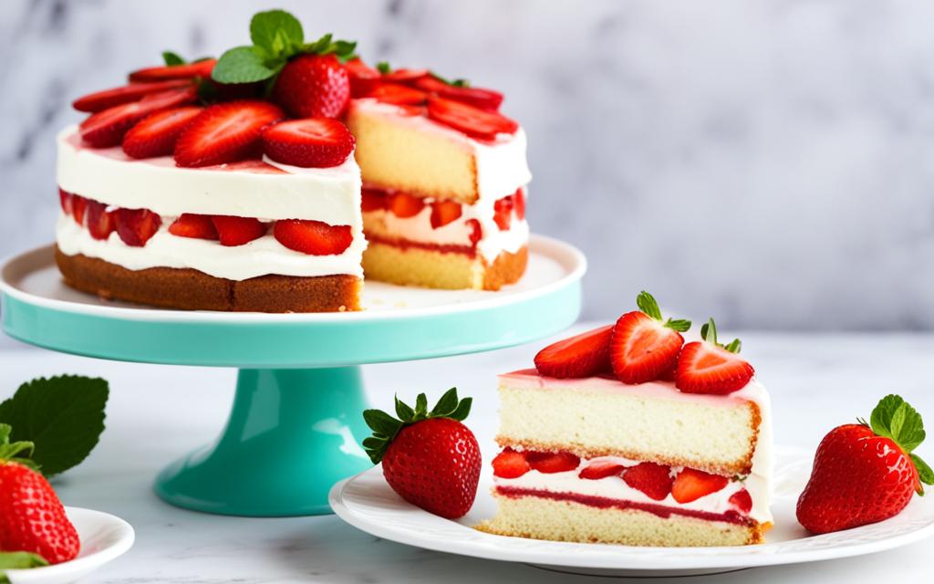 Strawberry Gateau Cake