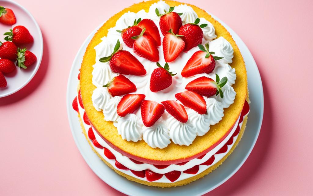 Strawberry Gateau Cake Recipe