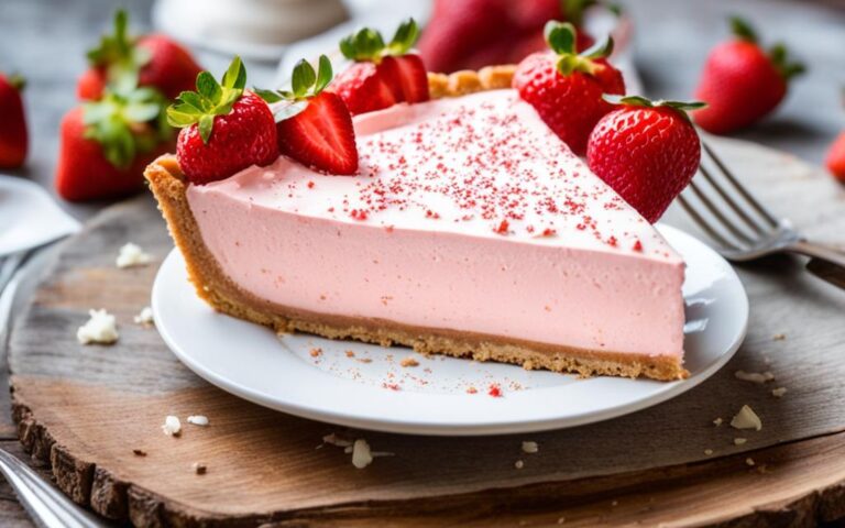 Creamy Indulgence: Strawberry Mousse Tart Recipe