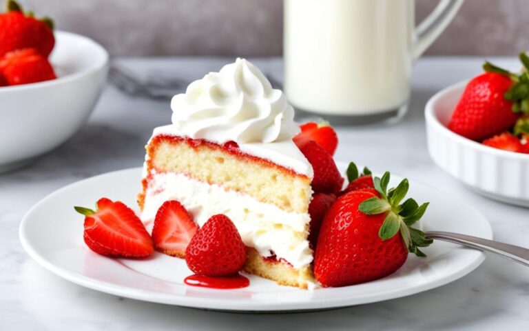 Simple Recipe for a Delightful Strawberry and Cream Cake