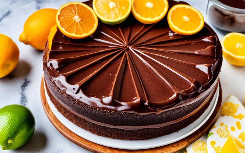 Tips for baking chocolate orange cake