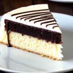 Vanilla Cake with Chocolate
